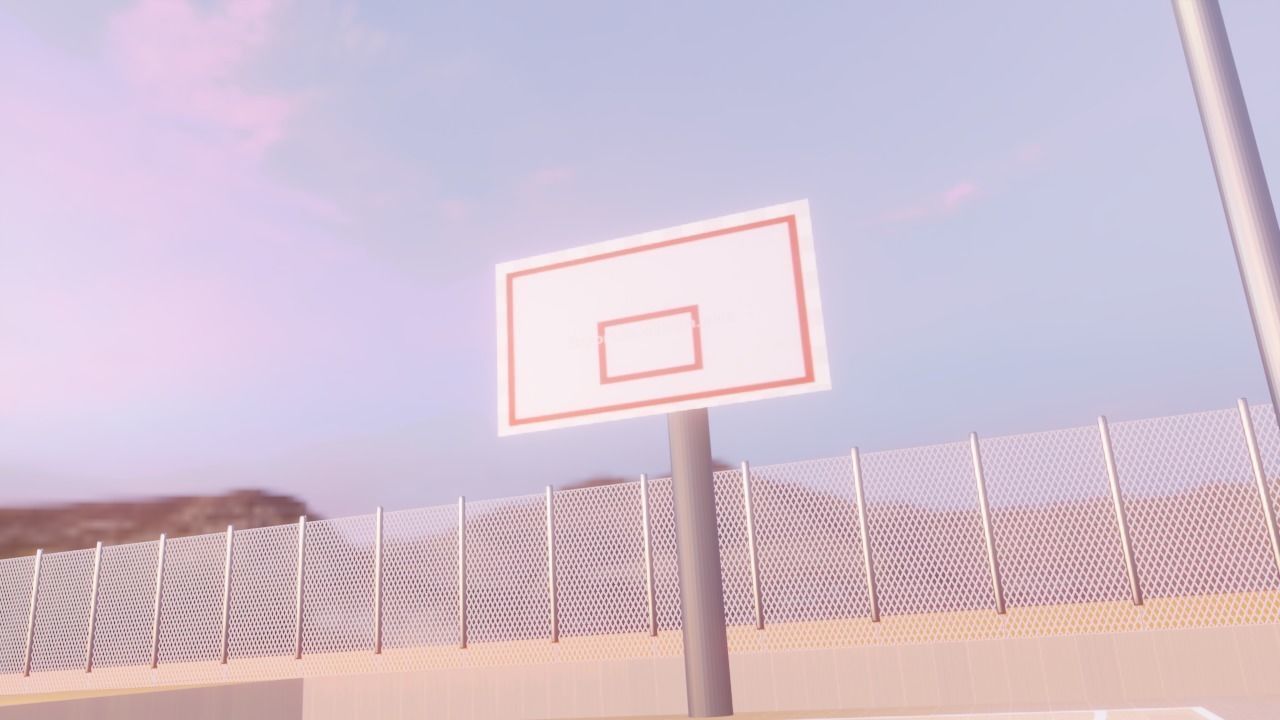 Sports ground 3D model_2