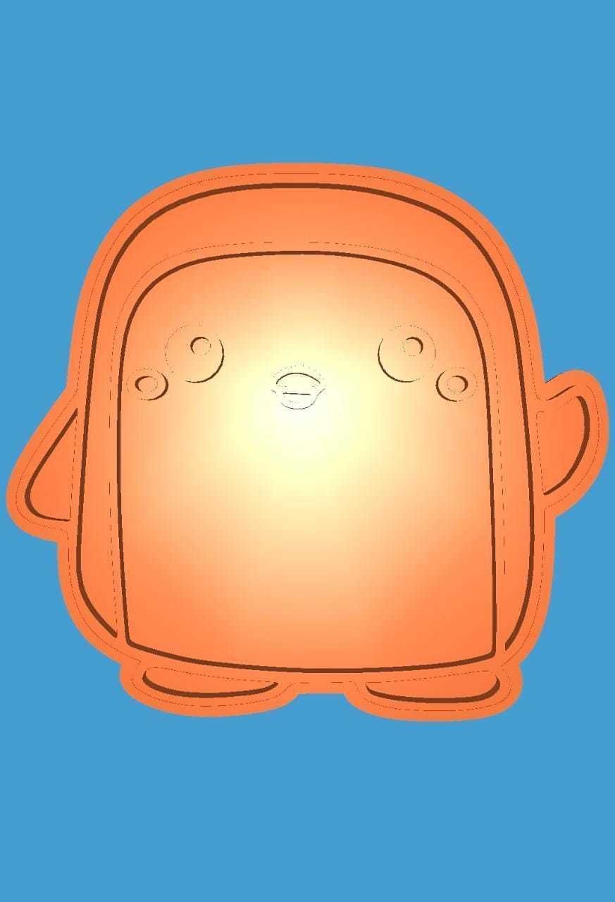 MakeIT Advanture Time Cookie Cutter Gunter With Frame 3D model_2