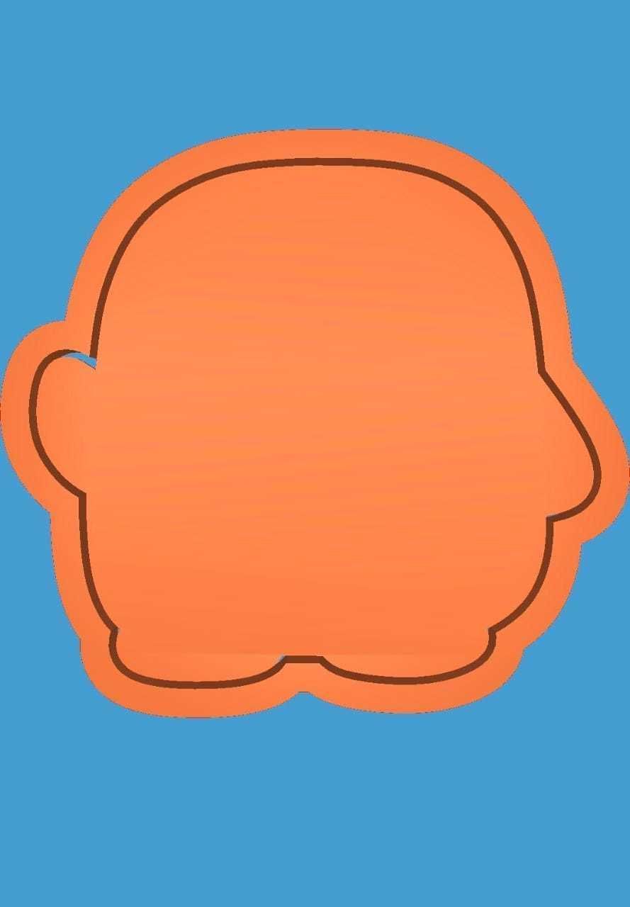 MakeIT Advanture Time Cookie Cutter Gunter With Frame 3D model_1