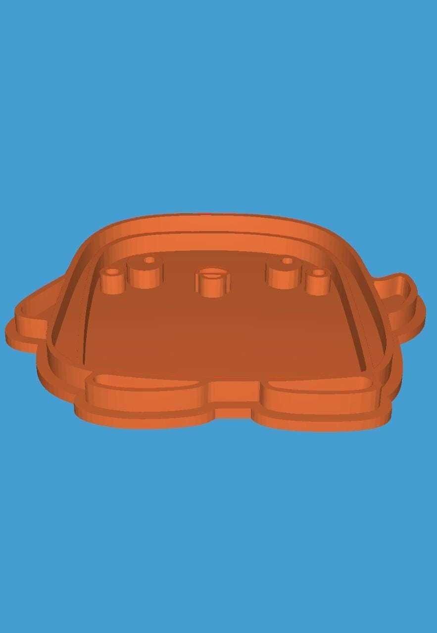 MakeIT Advanture Time Cookie Cutter Gunter With Frame 3D model_9