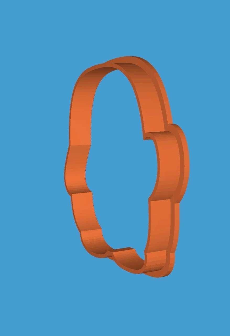 MakeIT Advanture Time Cookie Cutter Gunter With Frame 3D model_5