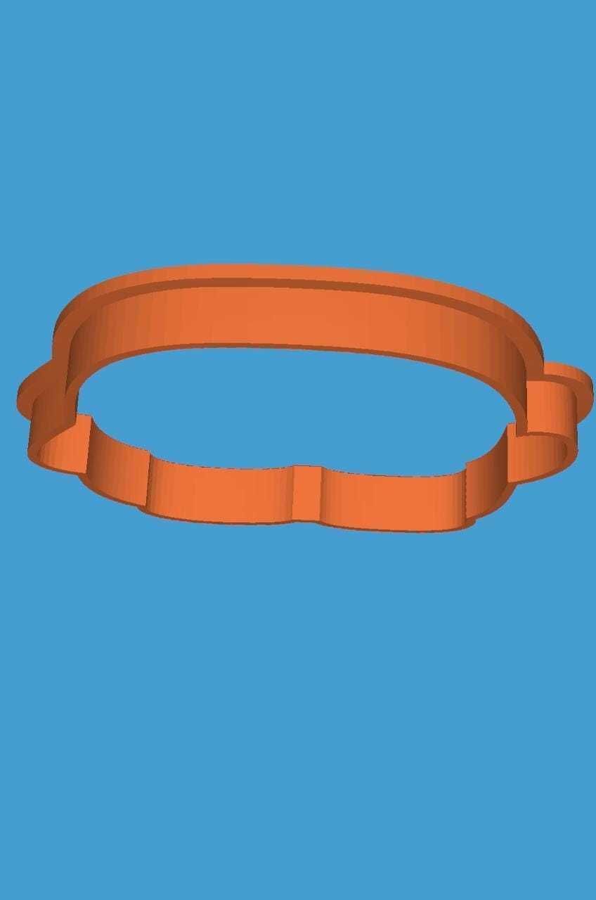 MakeIT Advanture Time Cookie Cutter Gunter With Frame 3D model_4