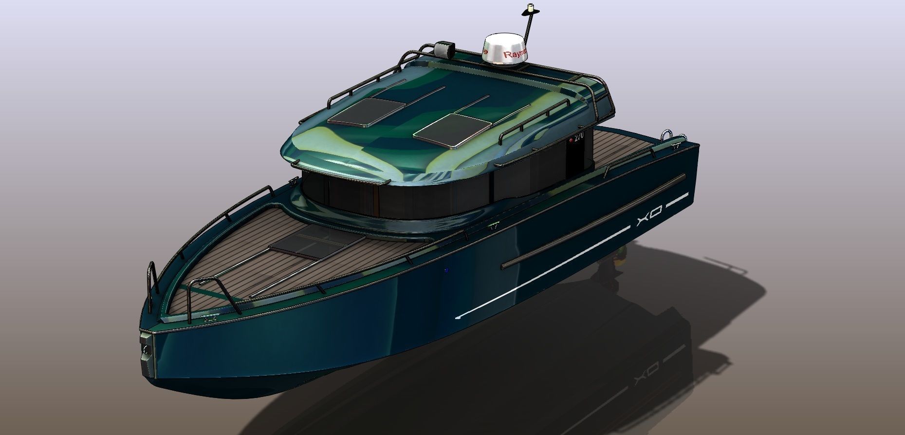 XO 270 FC Inboard 3D model_10