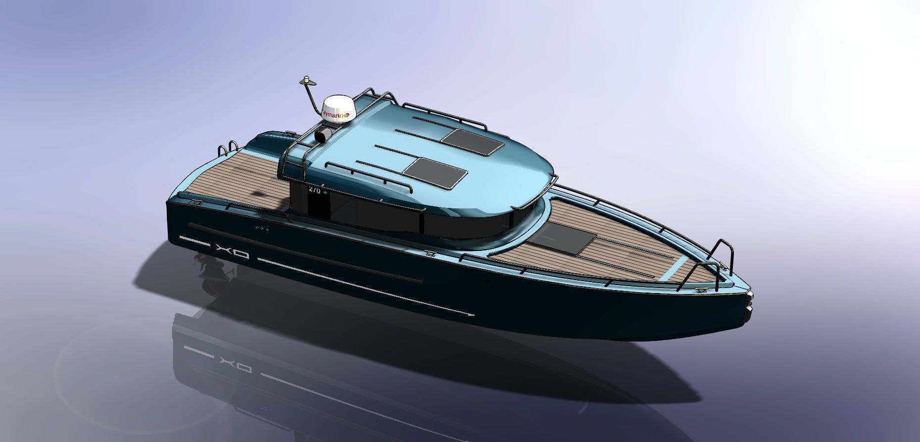 XO 270 FC Inboard 3D model_8