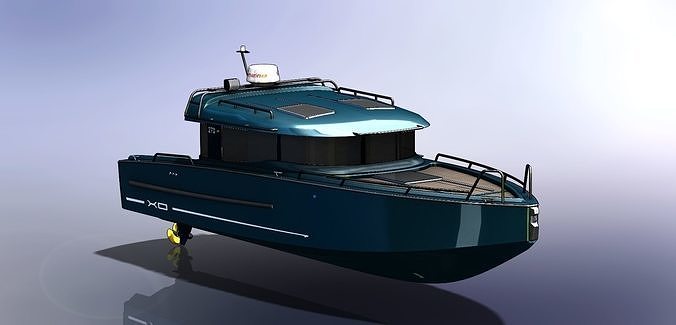 XO 270 FC Inboard 3D model