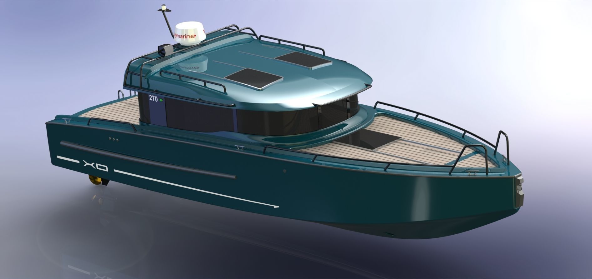 XO 270 FC Inboard 3D model_3