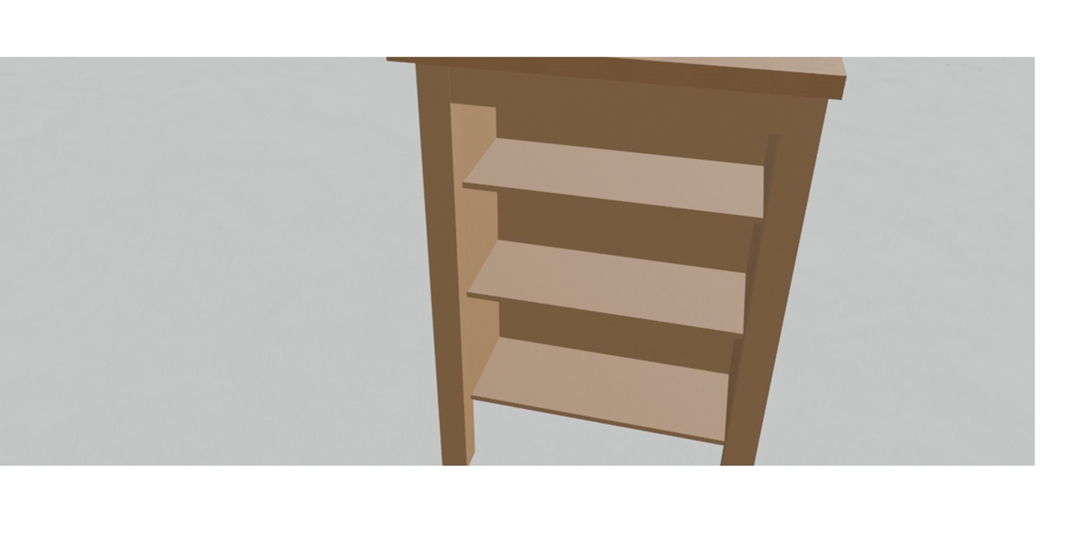 Room Table  3D model_2