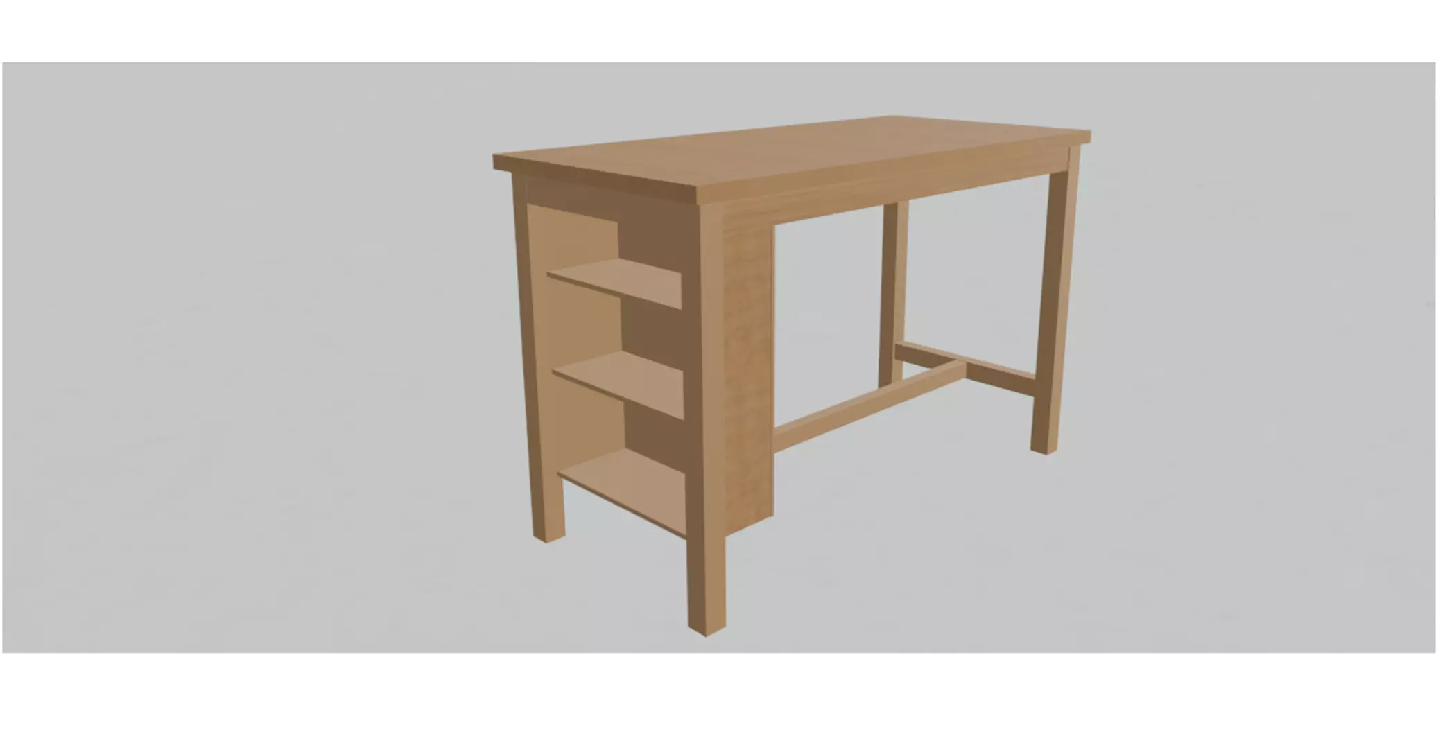 Room Table  3D model_0