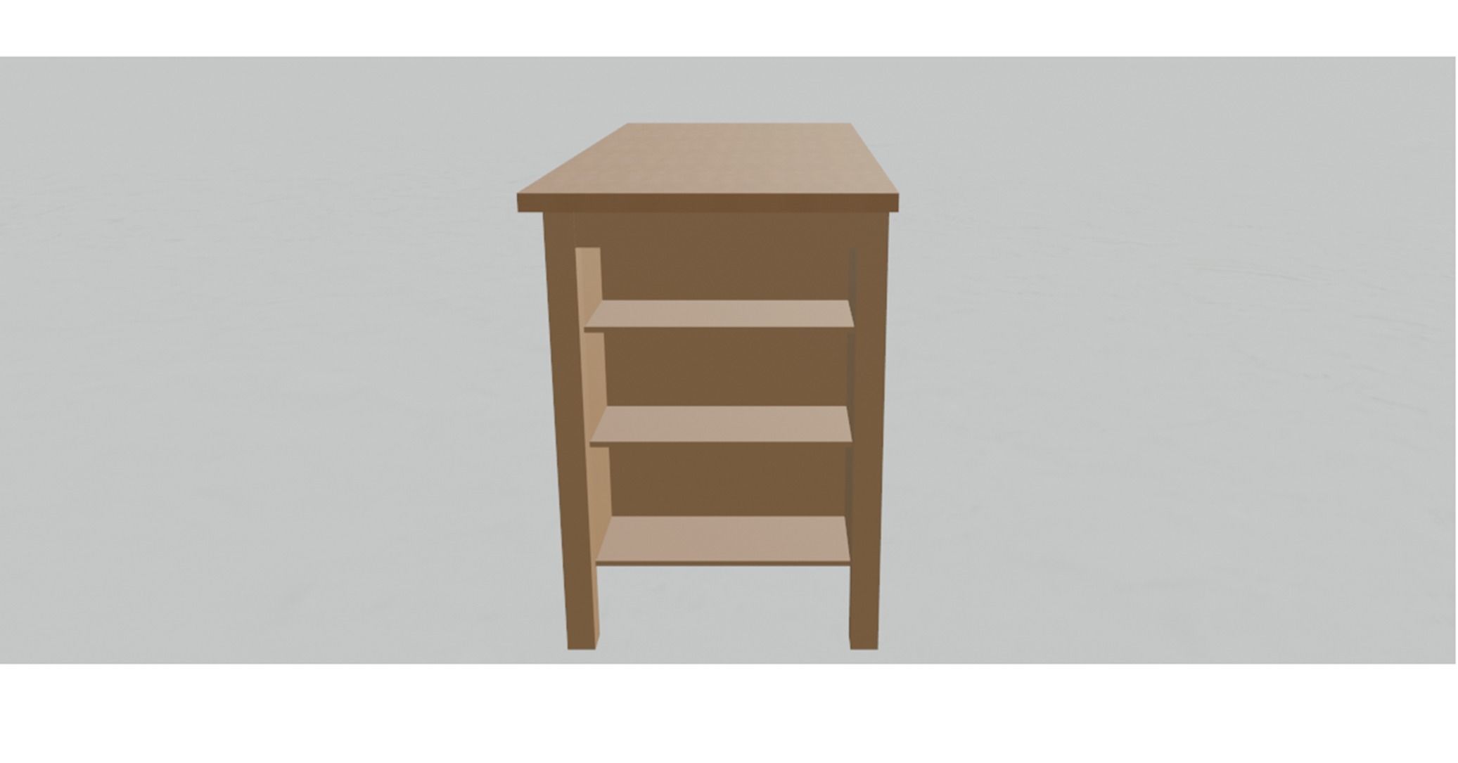 Room Table  3D model_3