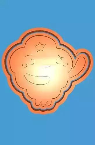 MakeIT Advanture Time Cookie Cutter Lumpy Space Princess Frame