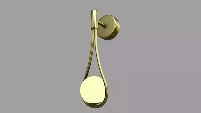 Gold Sconce