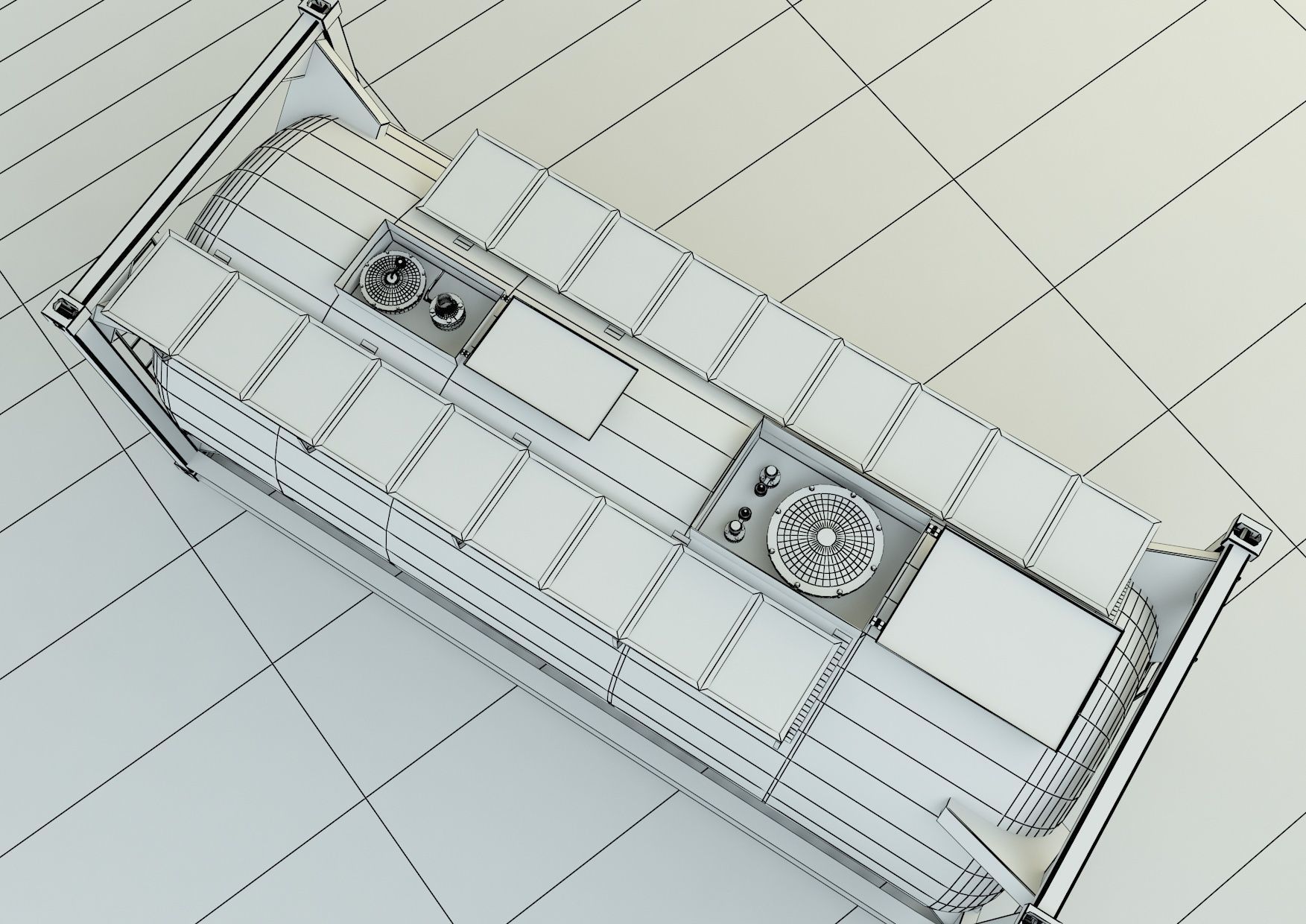 container tank 3d model 3D model_12