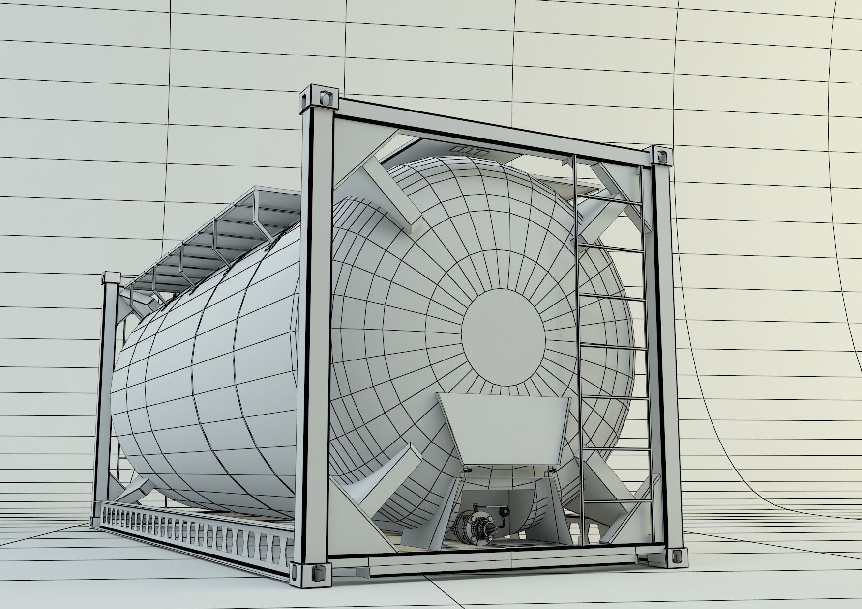 container tank 3d model 3D model_7