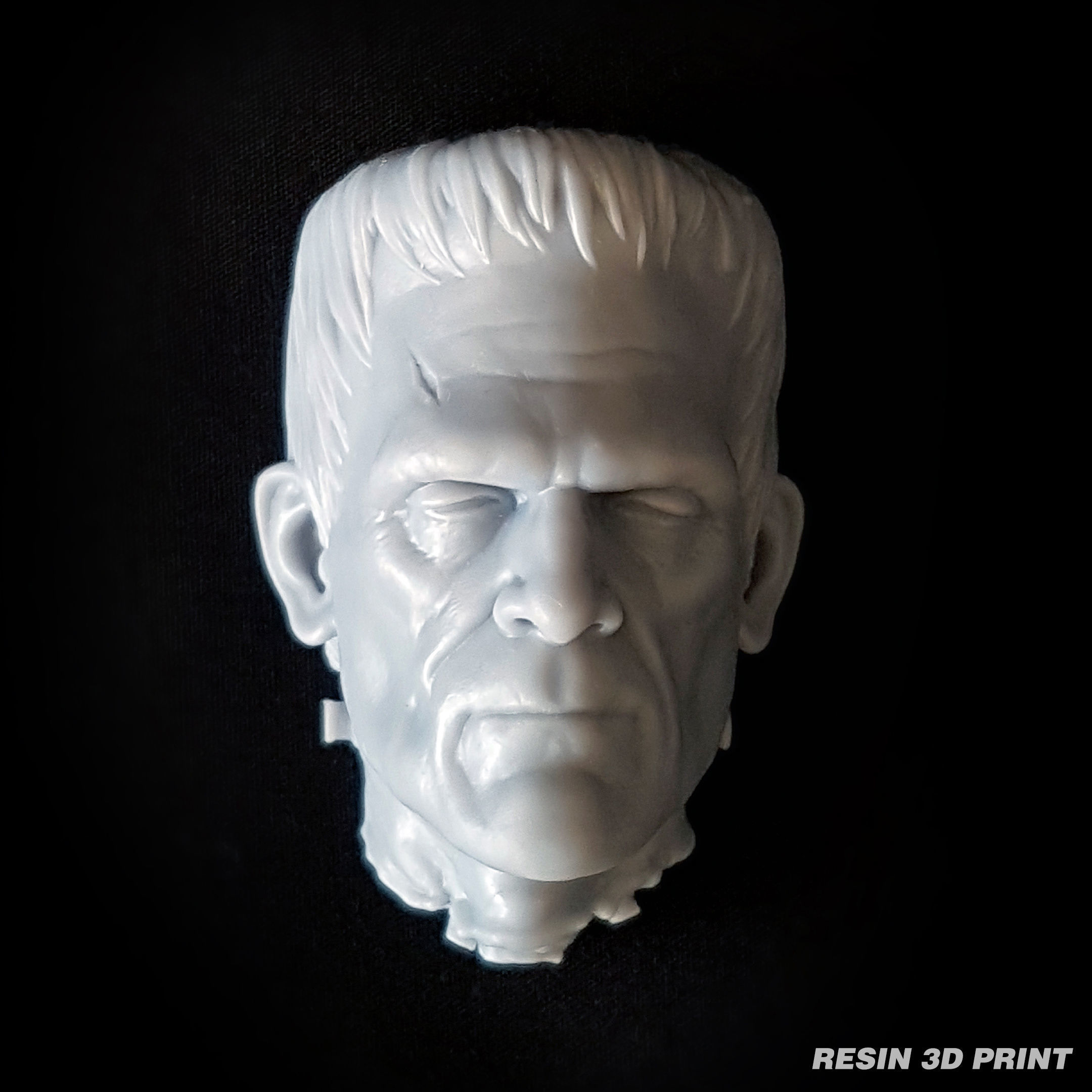 Frankenstein Monster Magnet 3D print model_3