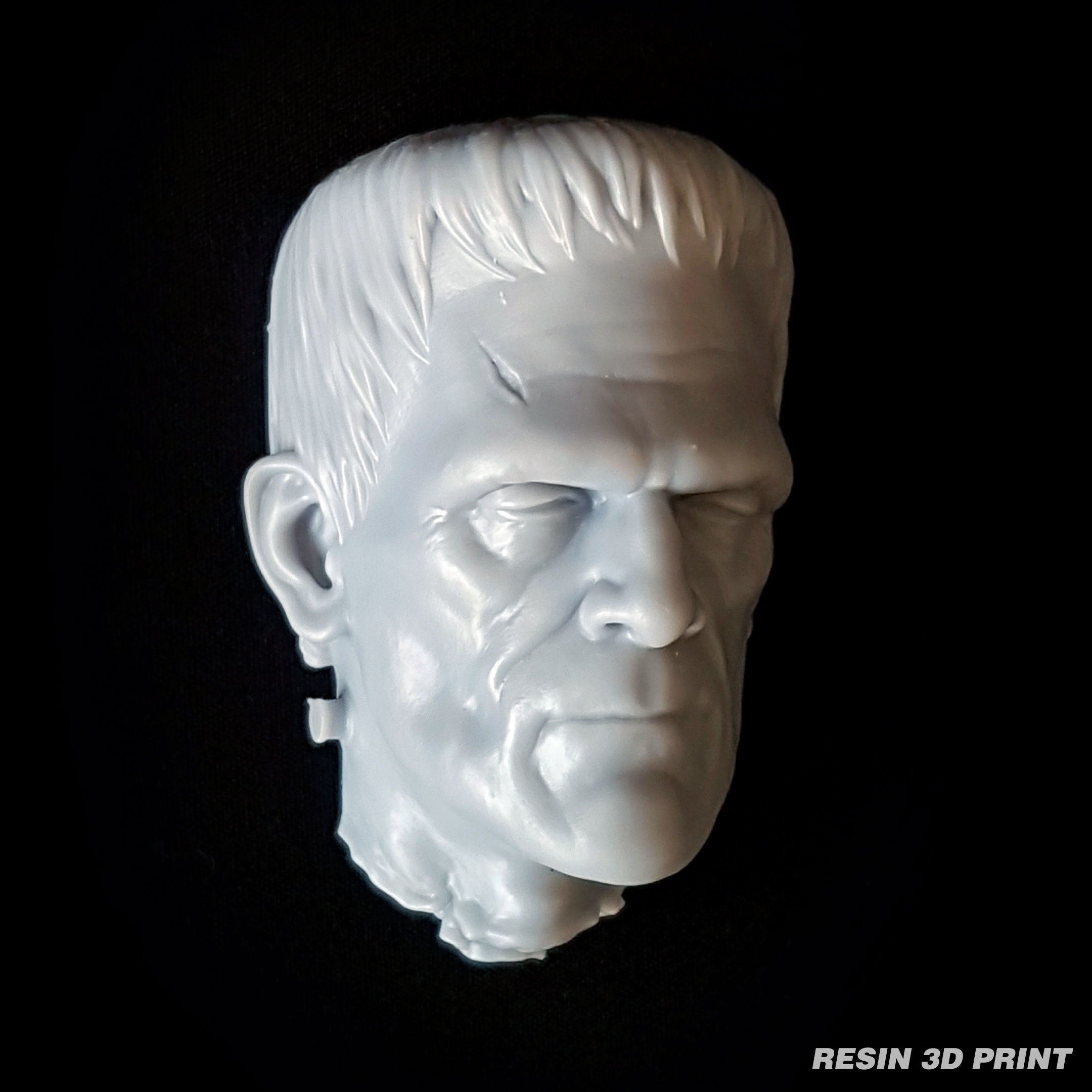 Frankenstein Monster Magnet 3D print model_4