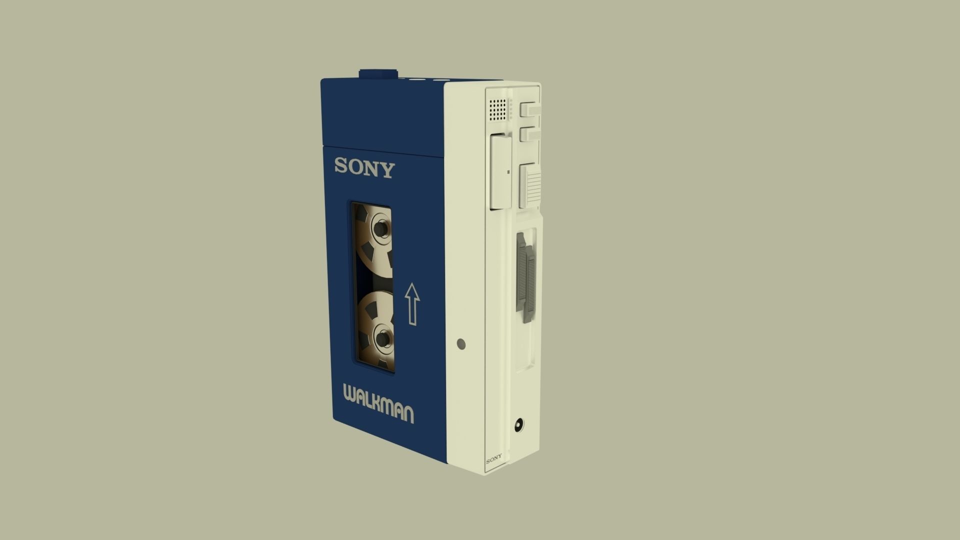 Sony TPS Walkman  3D model_2
