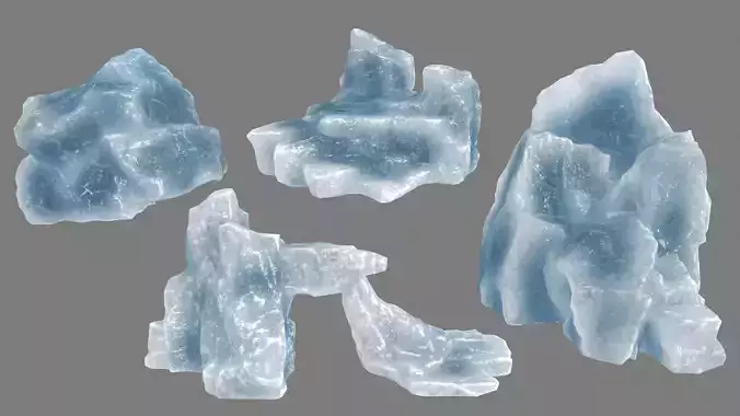 Ice Set piece of