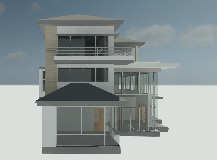 simple 3d house  3D print model_1