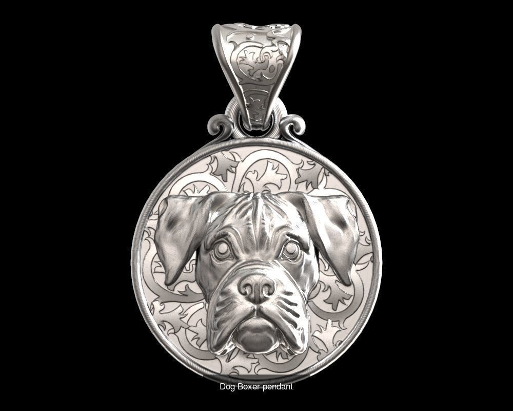 DOG PENDATS COLLECTION BEST FRIEND 12 BREEDS 3D PRINTBLE _4