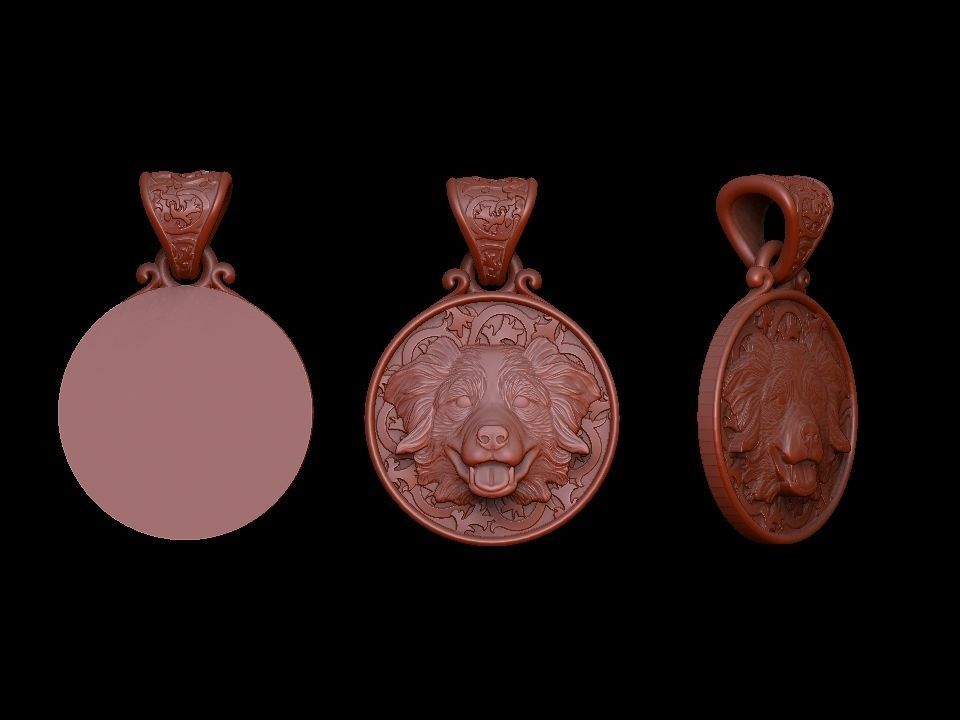 DOG PENDATS COLLECTION BEST FRIEND 12 BREEDS 3D PRINTBLE _18