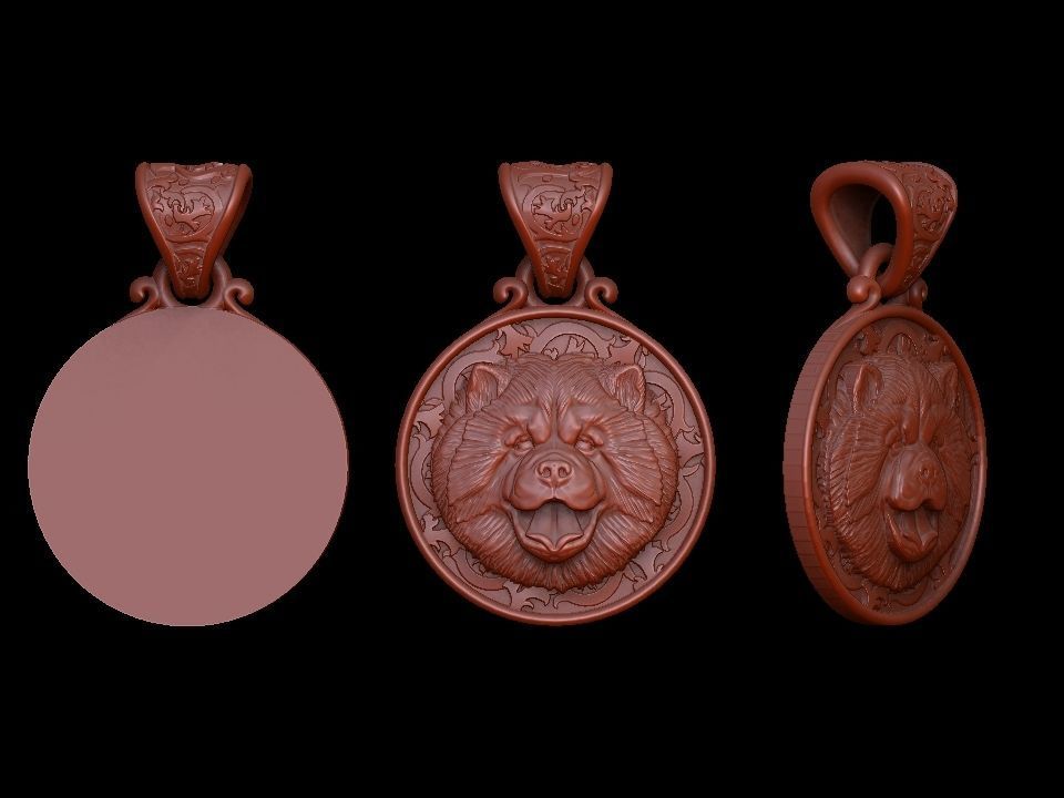 DOG PENDATS COLLECTION BEST FRIEND 12 BREEDS 3D PRINTBLE _41