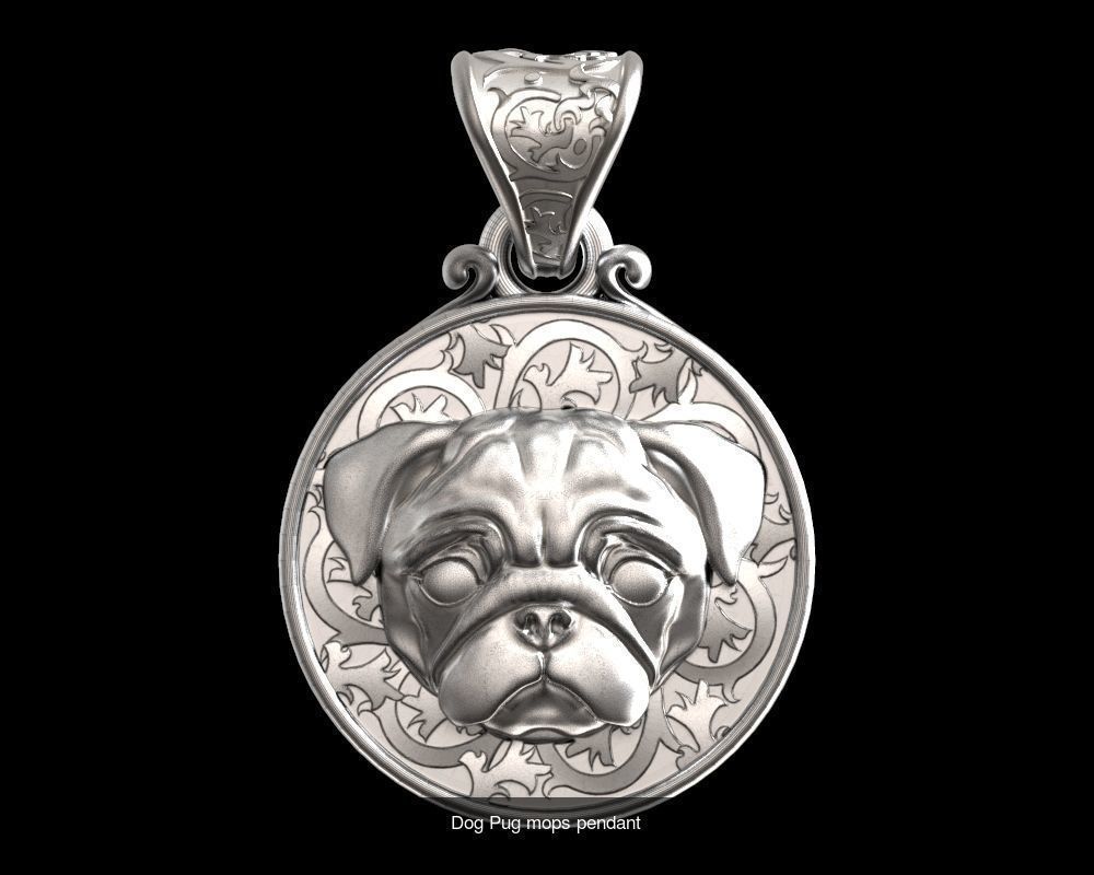 DOG PENDATS COLLECTION BEST FRIEND 12 BREEDS 3D PRINTBLE _10