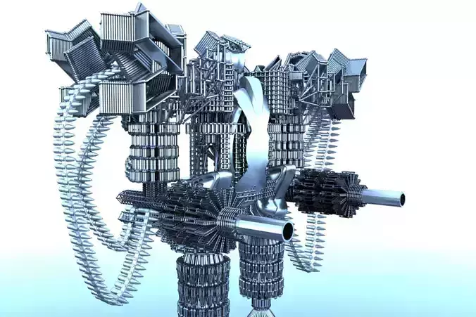 Robot Cyborg SciFI Game Character