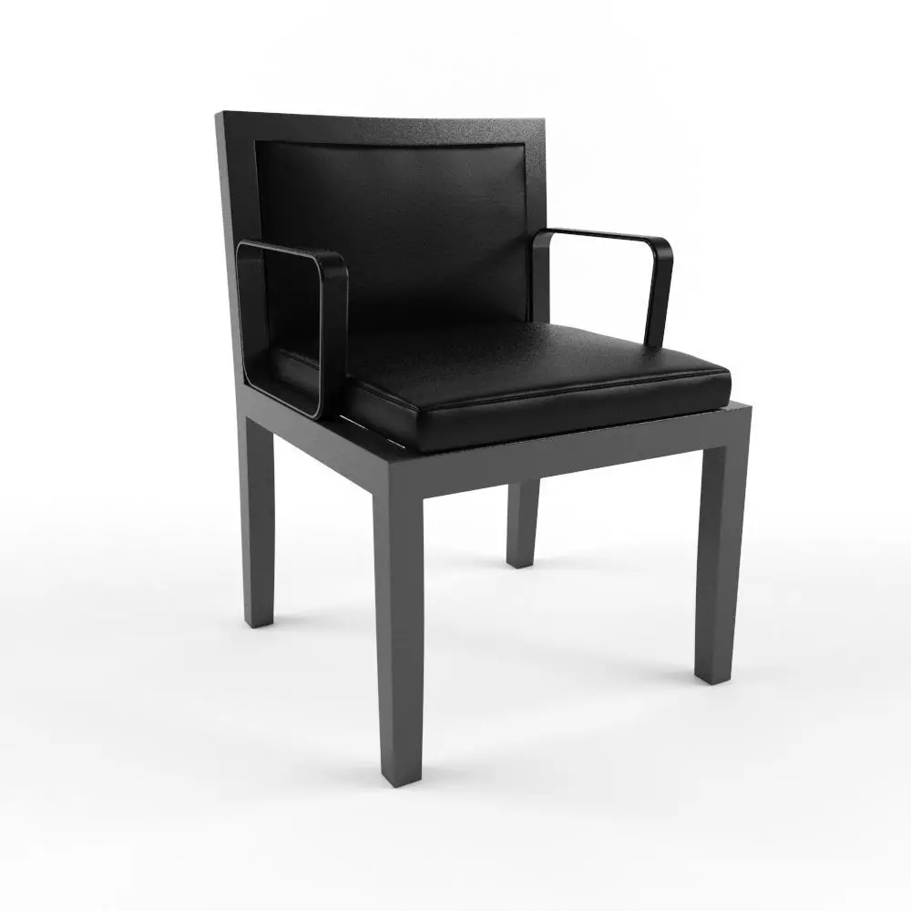 Cravache Arm Chair 3D model_0