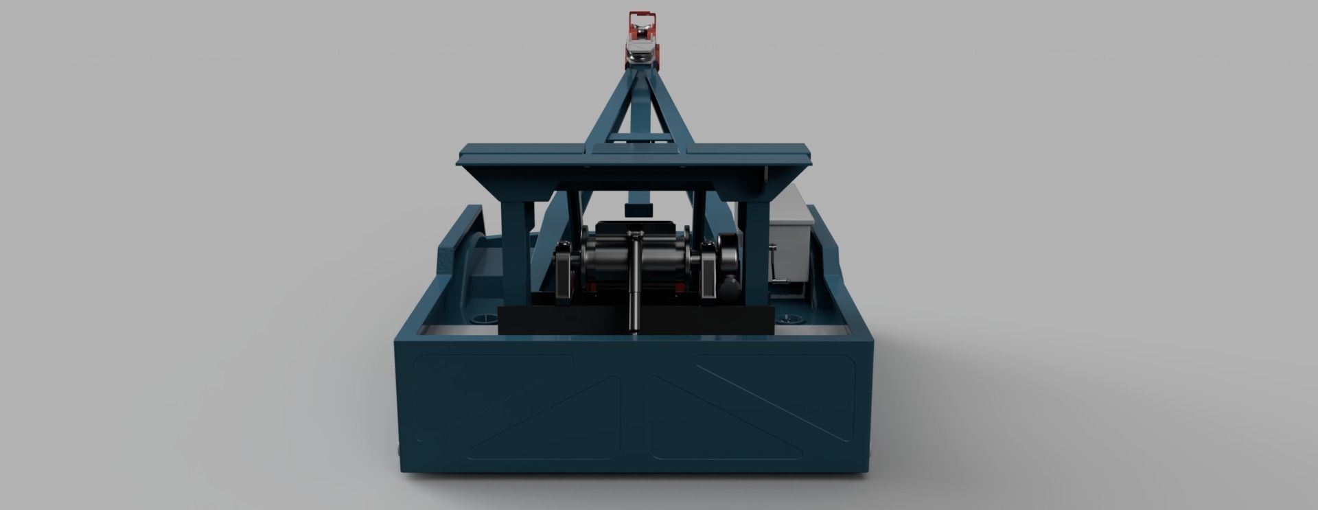 Industrial wrecker parts 3D model 3D model_8