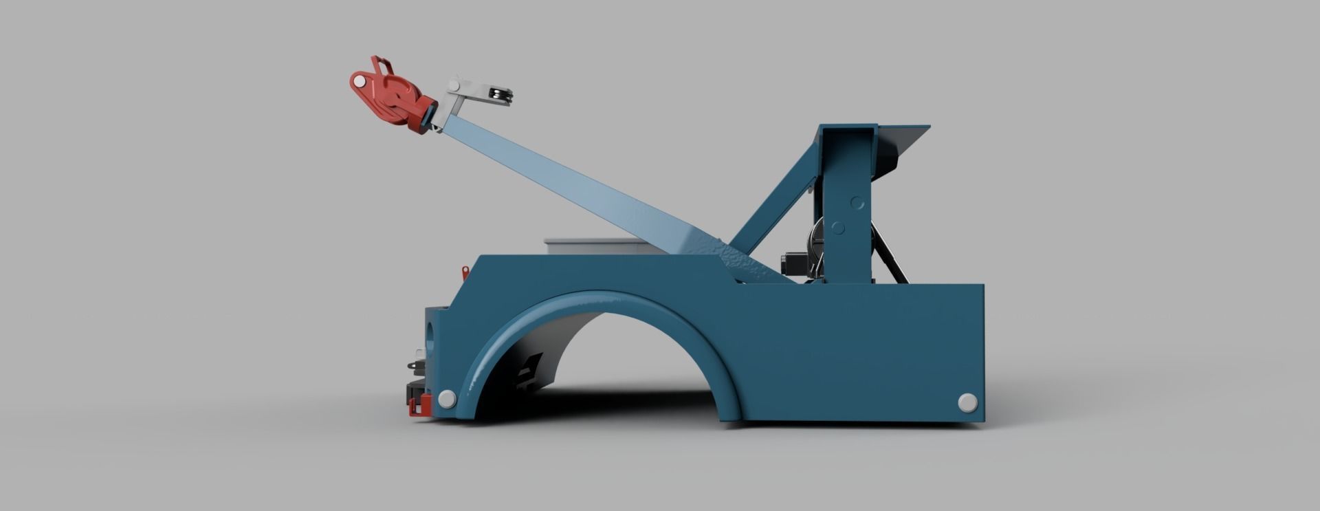 Industrial wrecker parts 3D model 3D model_5