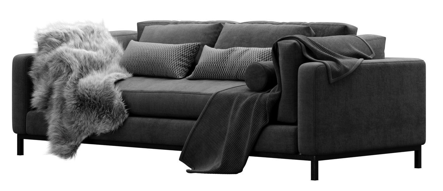 Four Hands Grammercy Sofa Bennett Moon 3D model_5