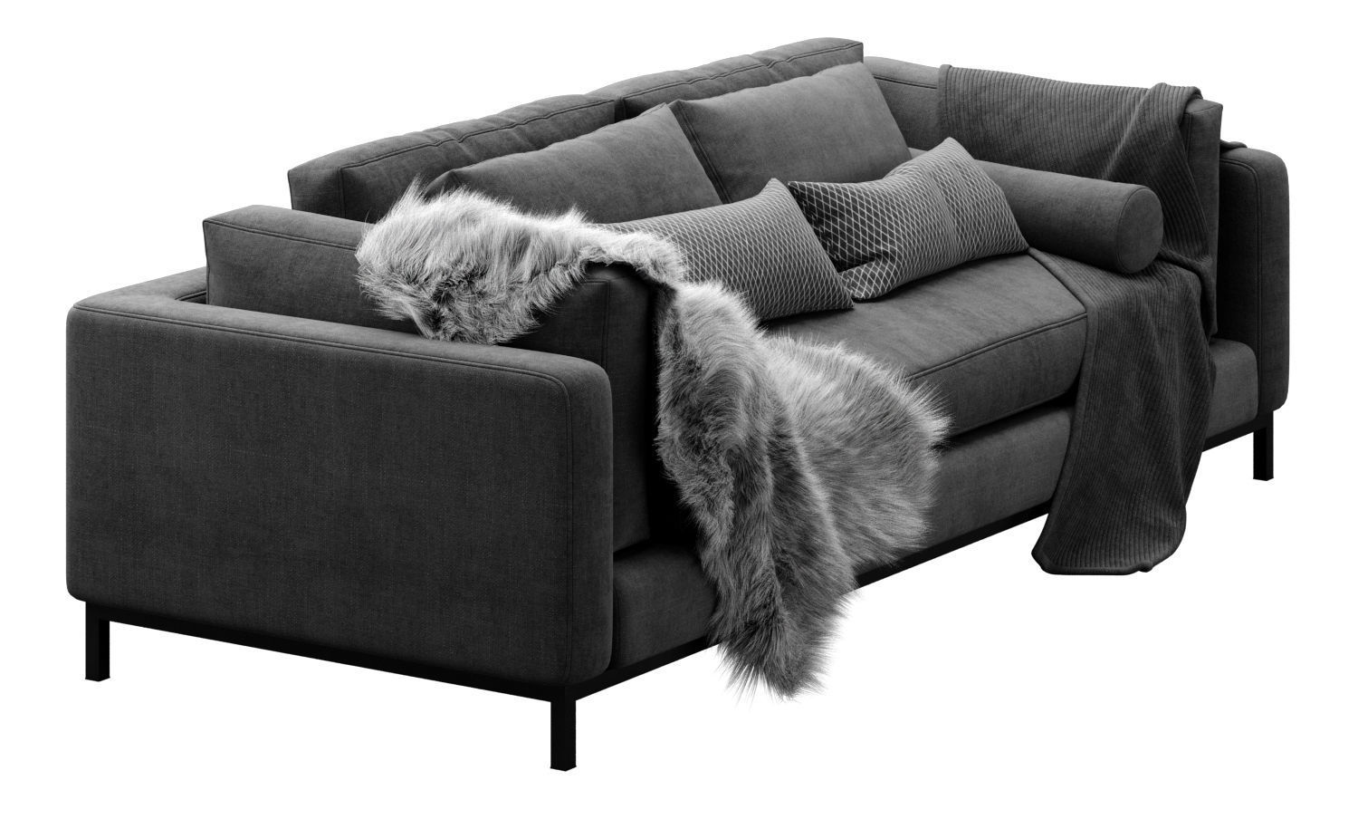 Four Hands Grammercy Sofa Bennett Moon 3D model_8