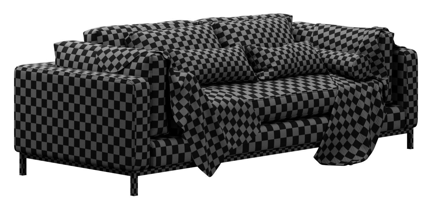 Four Hands Grammercy Sofa Bennett Moon 3D model_11