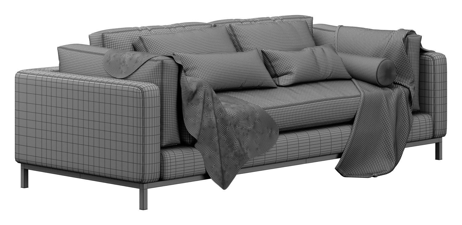 Four Hands Grammercy Sofa Bennett Moon 3D model_10