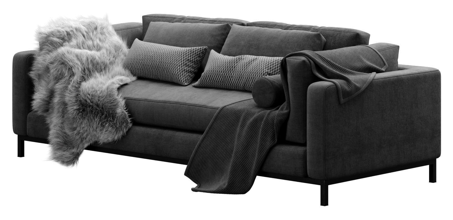 Four Hands Grammercy Sofa Bennett Moon 3D model_7