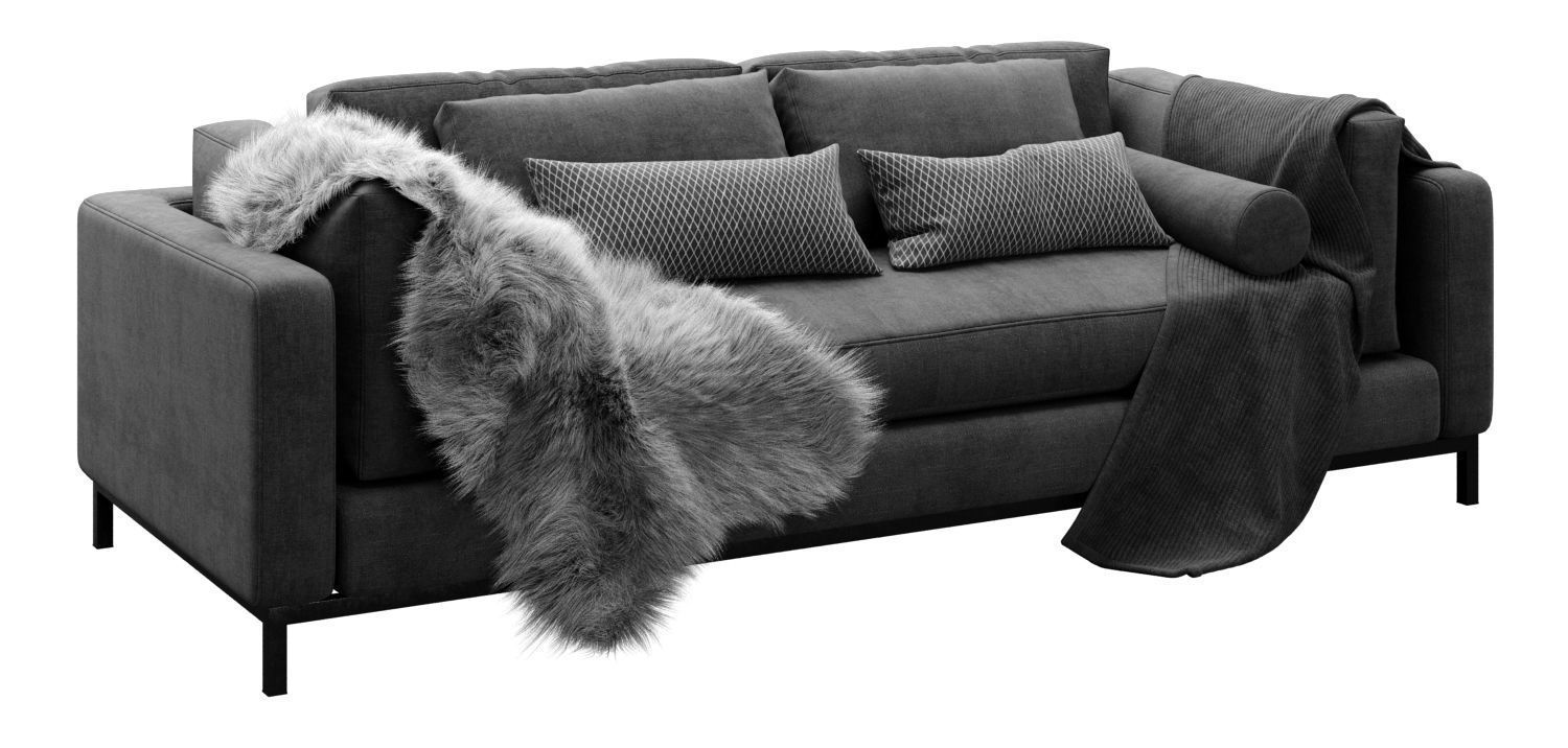 Four Hands Grammercy Sofa Bennett Moon 3D model_9