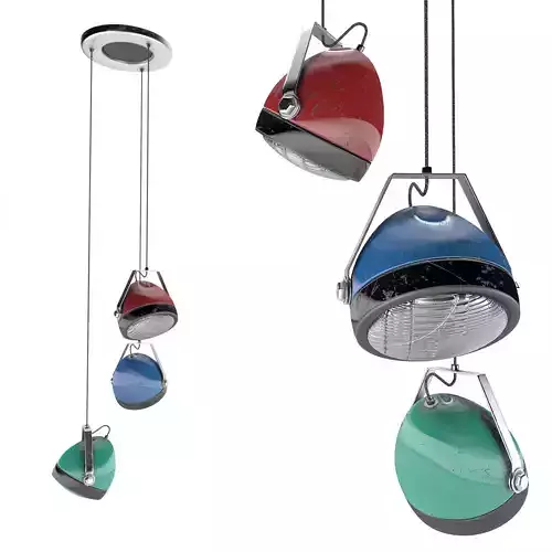 Chandelier industrial style