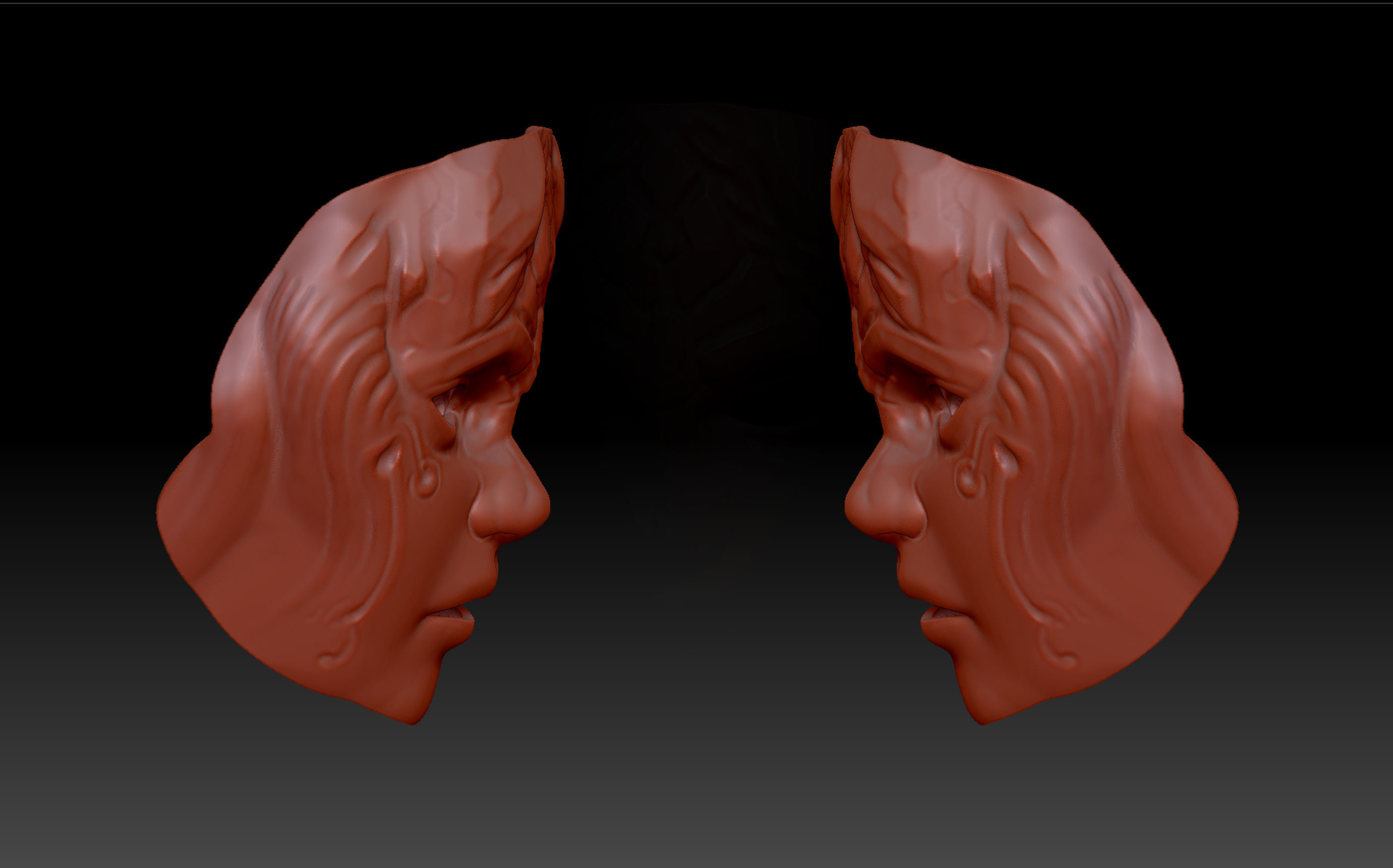 mask Rome 3D model_5