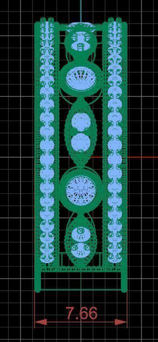 Luxury Double Ring With Diamonds 3D print model_13