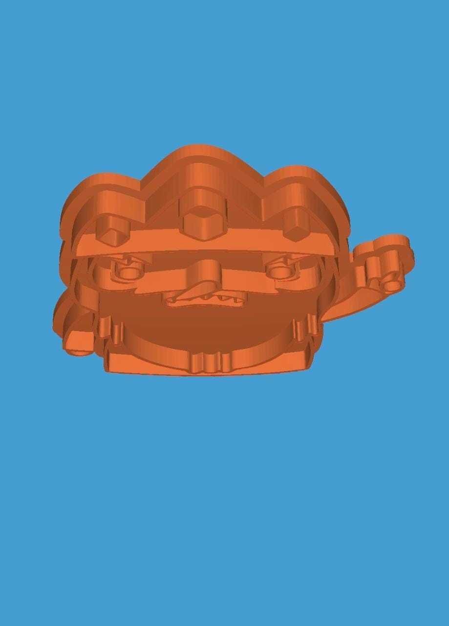 MakeIT Advanture Times Cookie Cutter Ice King With Frame 3D model_7