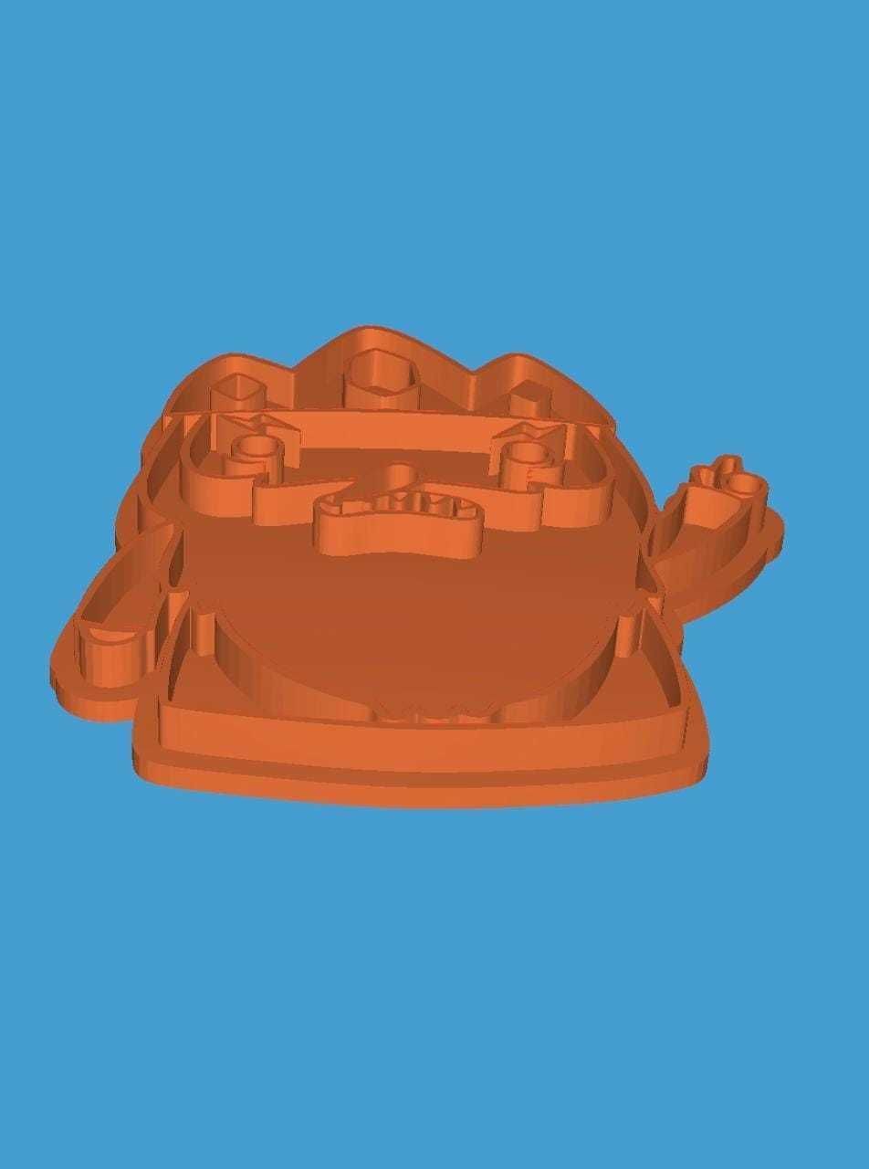 MakeIT Advanture Times Cookie Cutter Ice King With Frame 3D model_8
