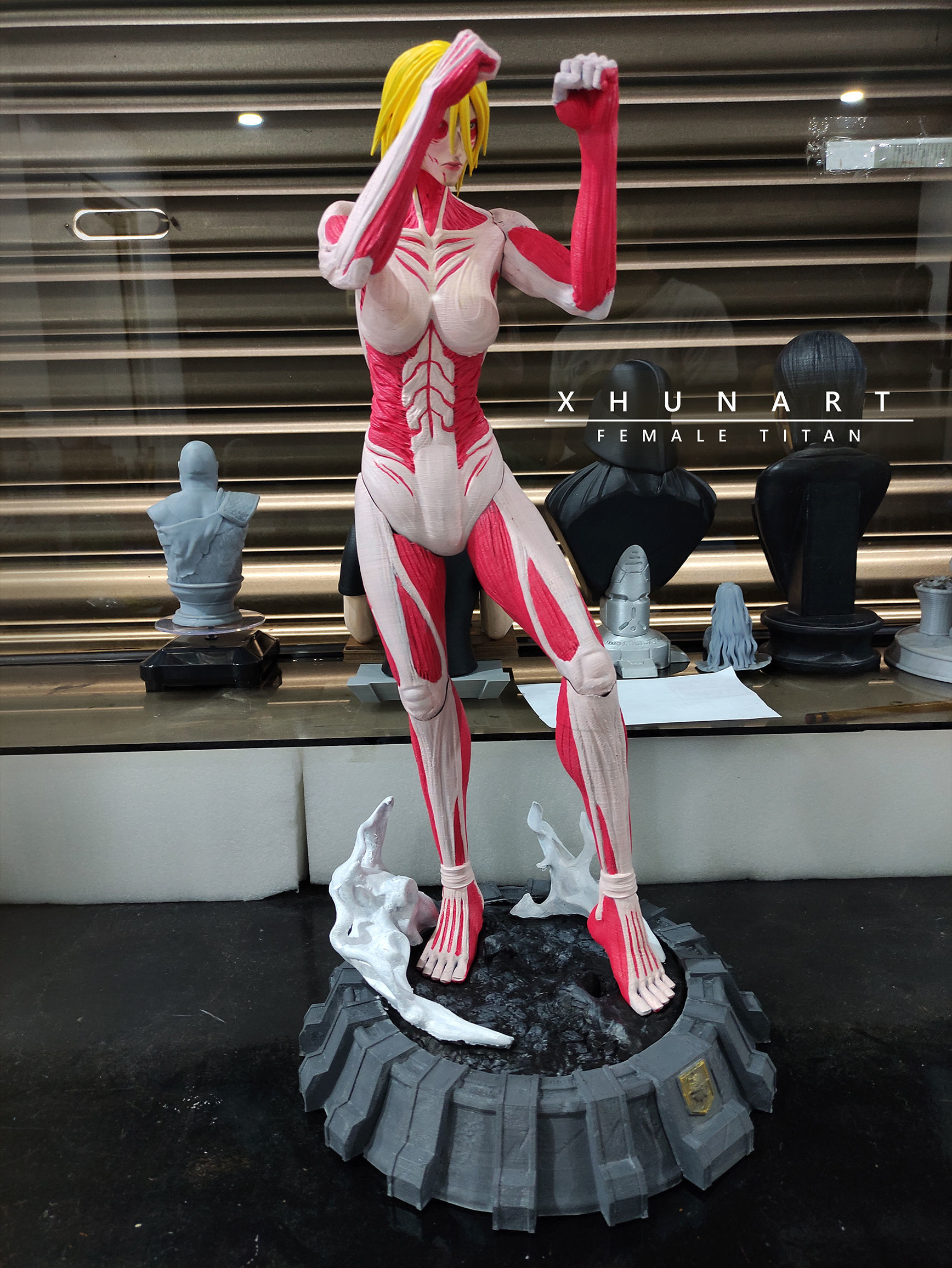 Female Titan STL 3D print model_11