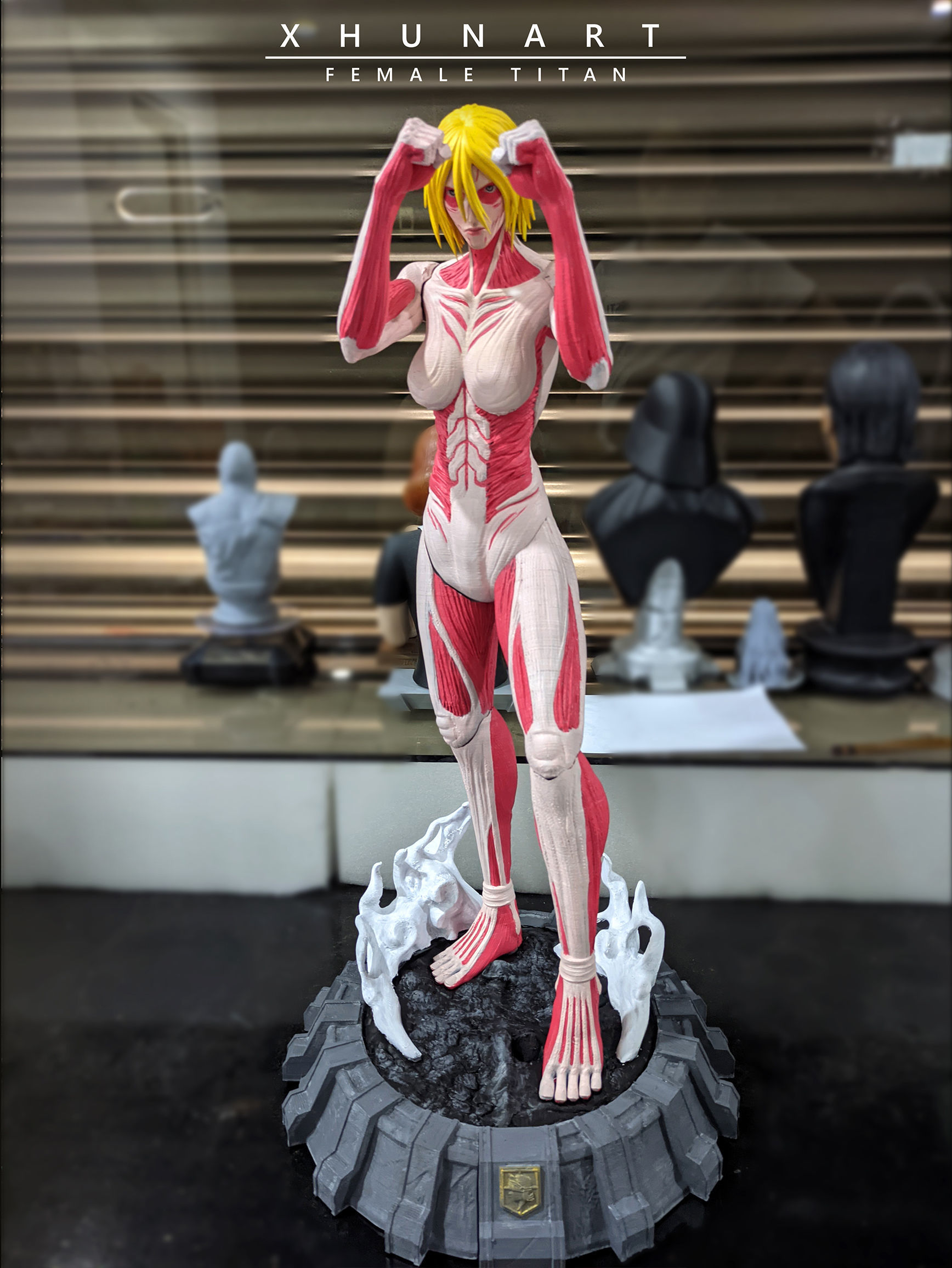 Female Titan STL 3D print model_10