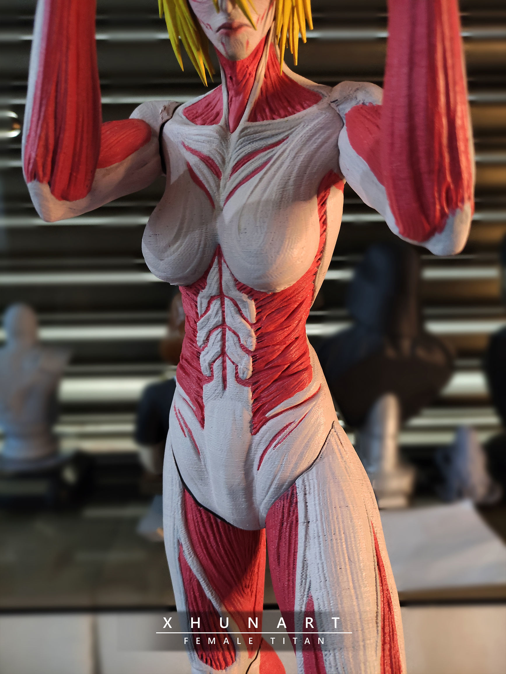 Female Titan STL 3D print model_14
