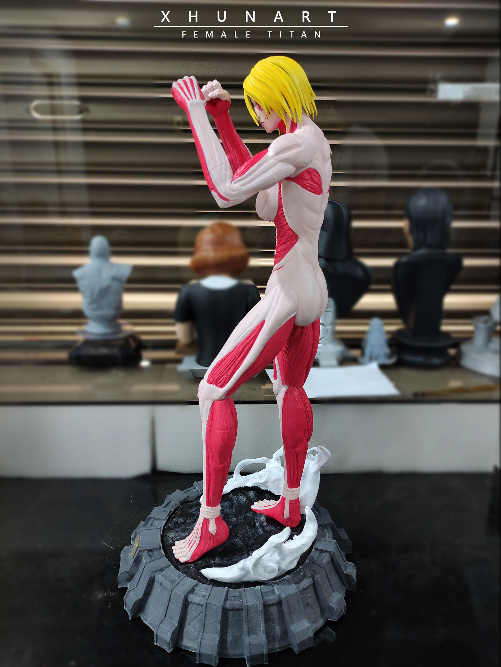 Female Titan STL 3D print model_12