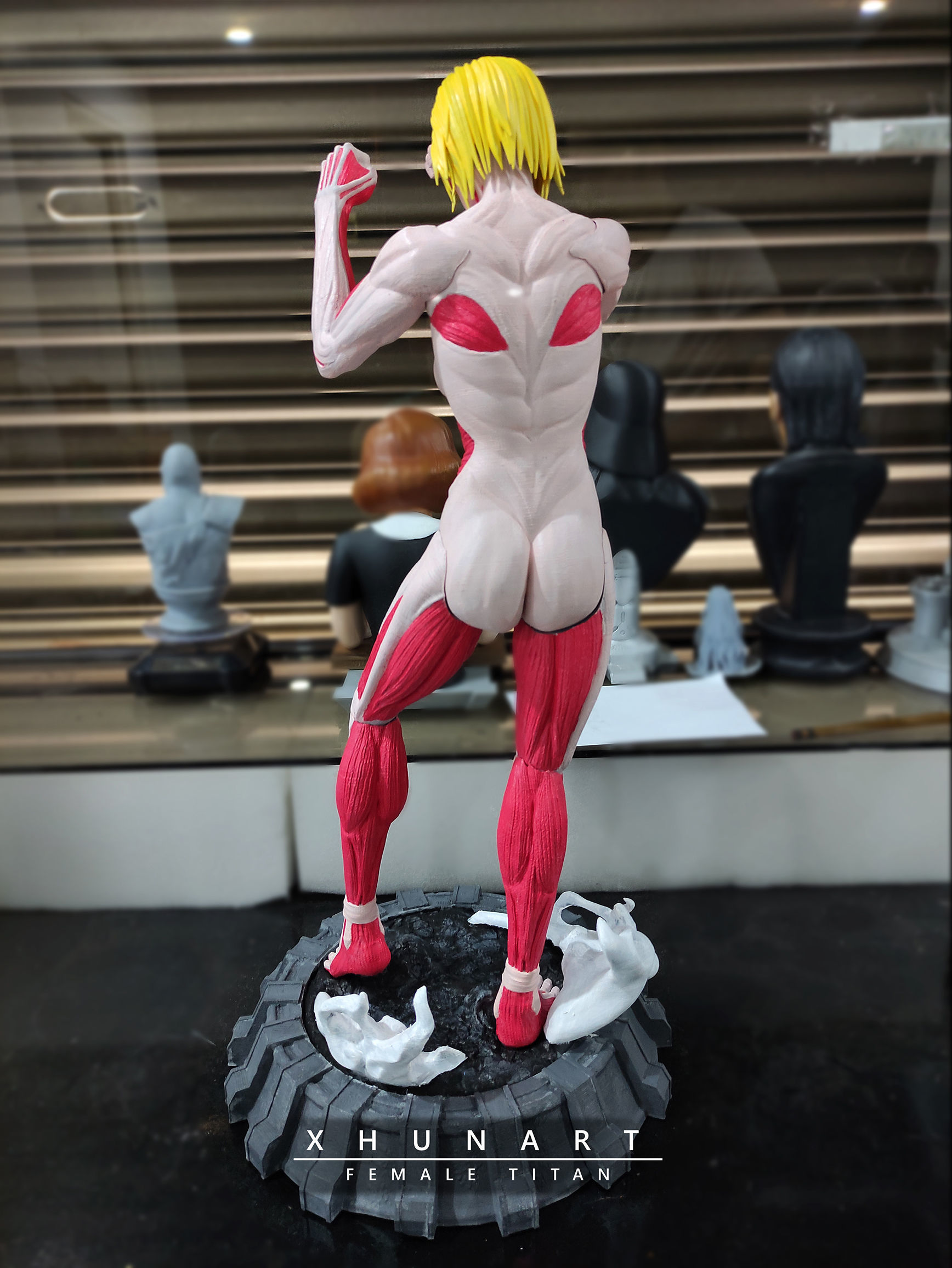 Female Titan STL 3D print model_13