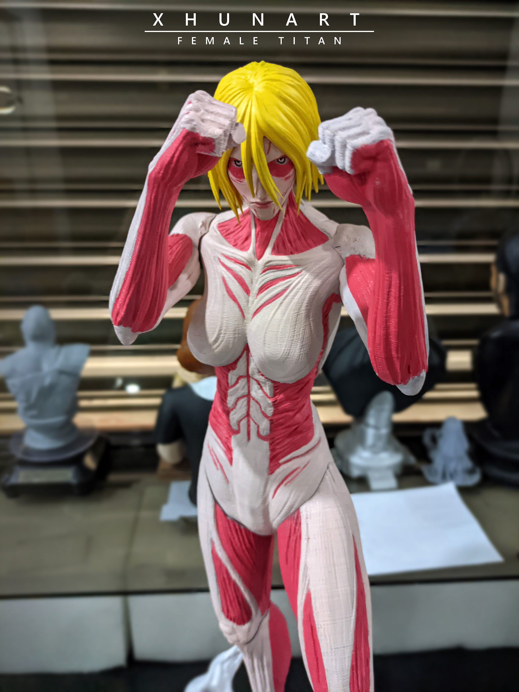 Female Titan STL 3D print model_9
