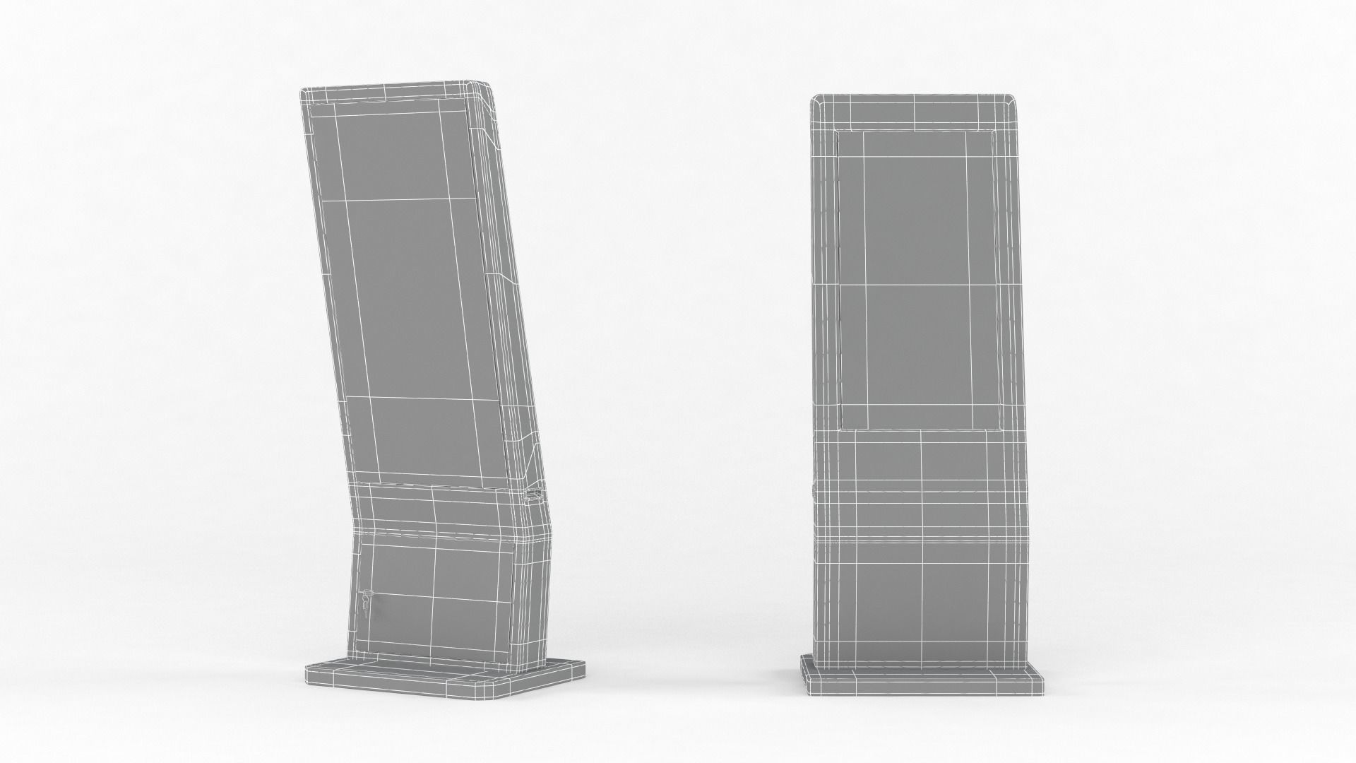 Information Kiosk 3D model_6