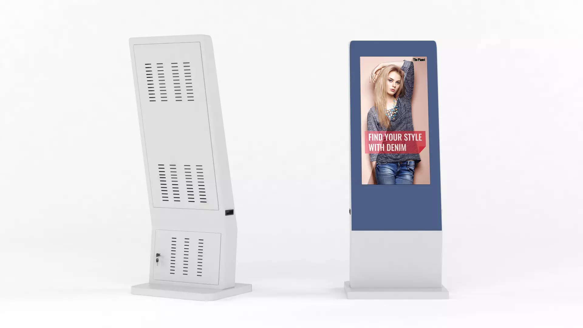 Information Kiosk 3D model_0