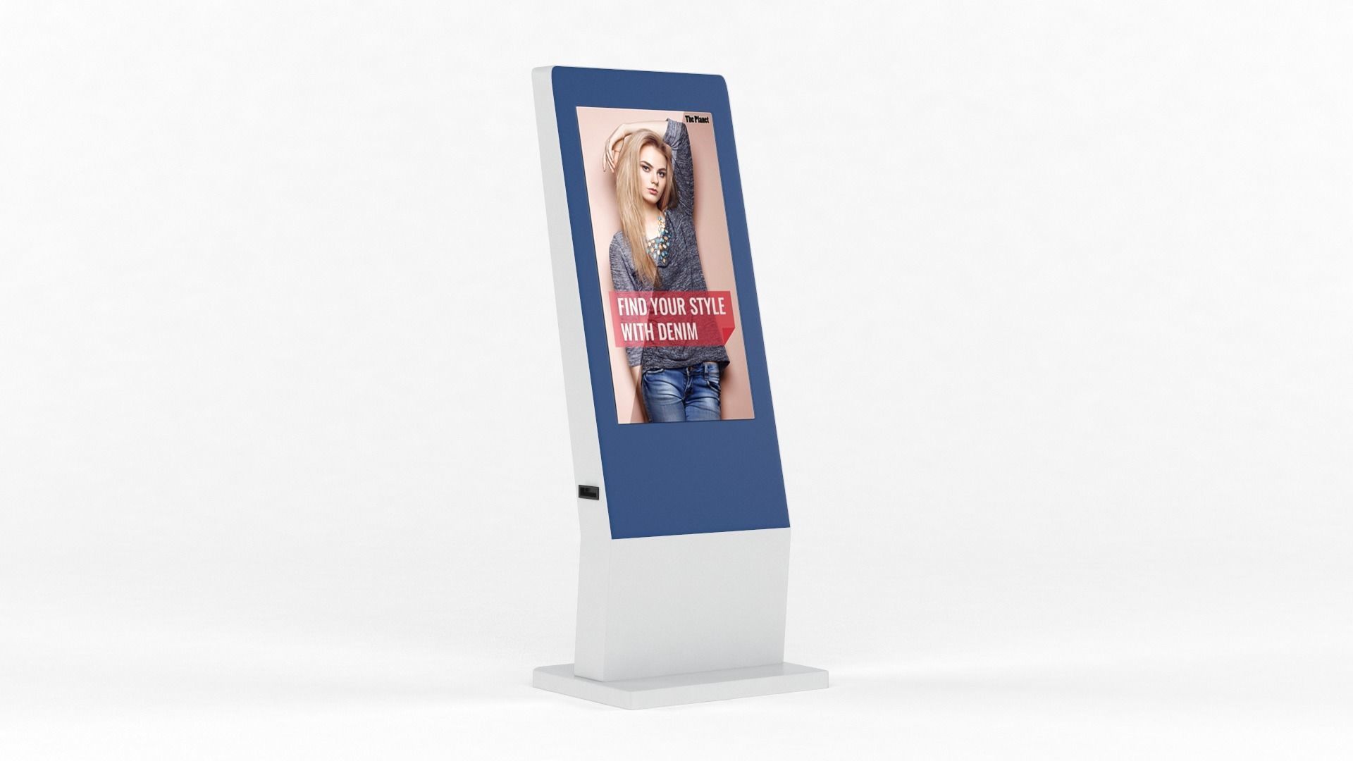 Information Kiosk 3D model_5